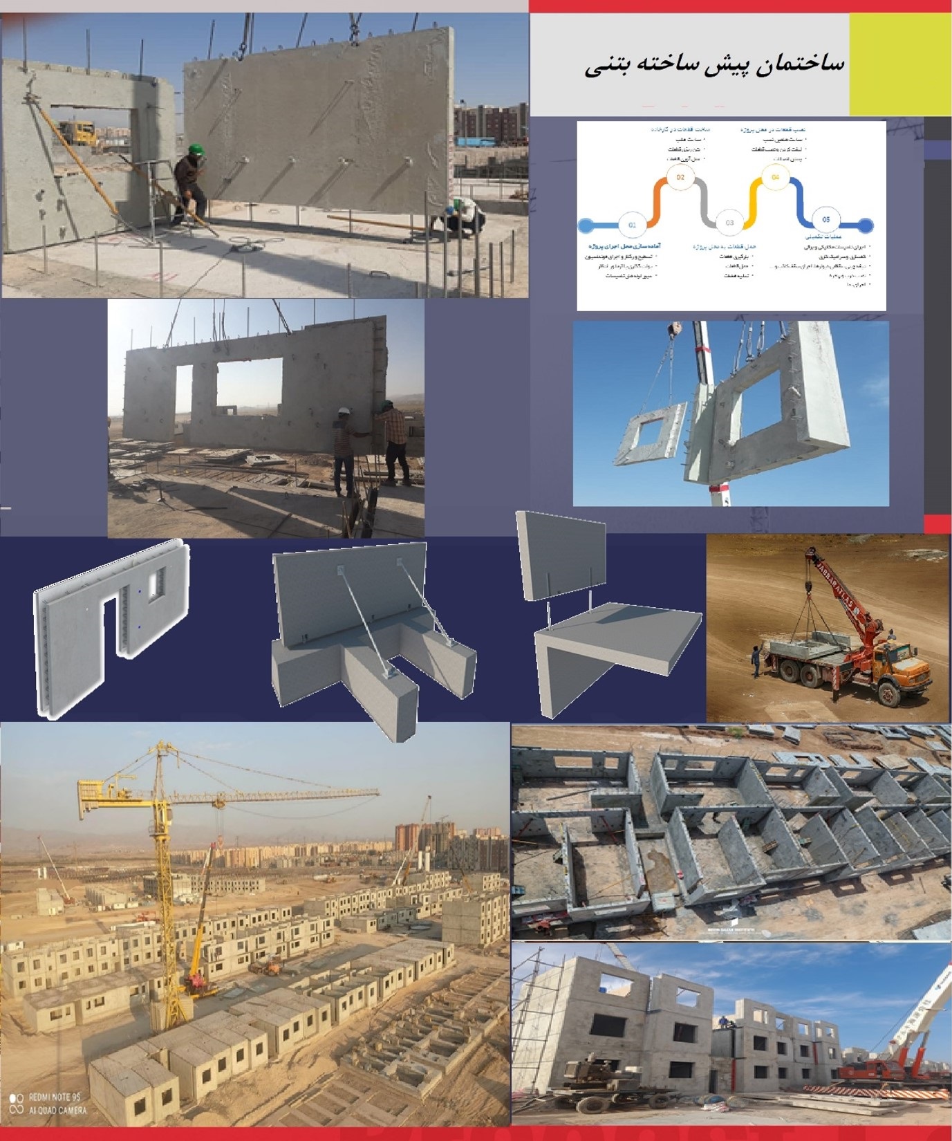 ساختمان پیش ساخته بتنی